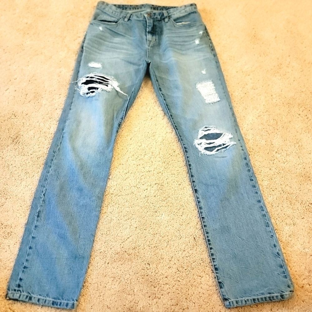Blank NYC Distressed Denim Jean 28